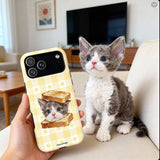 Custom Pet Portrait Phone Case - 1:1 Personalized | Toast Theme