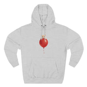 Custom Pet Portrait Hoodie - 1:1 Personalized | Balloon-Red Theme