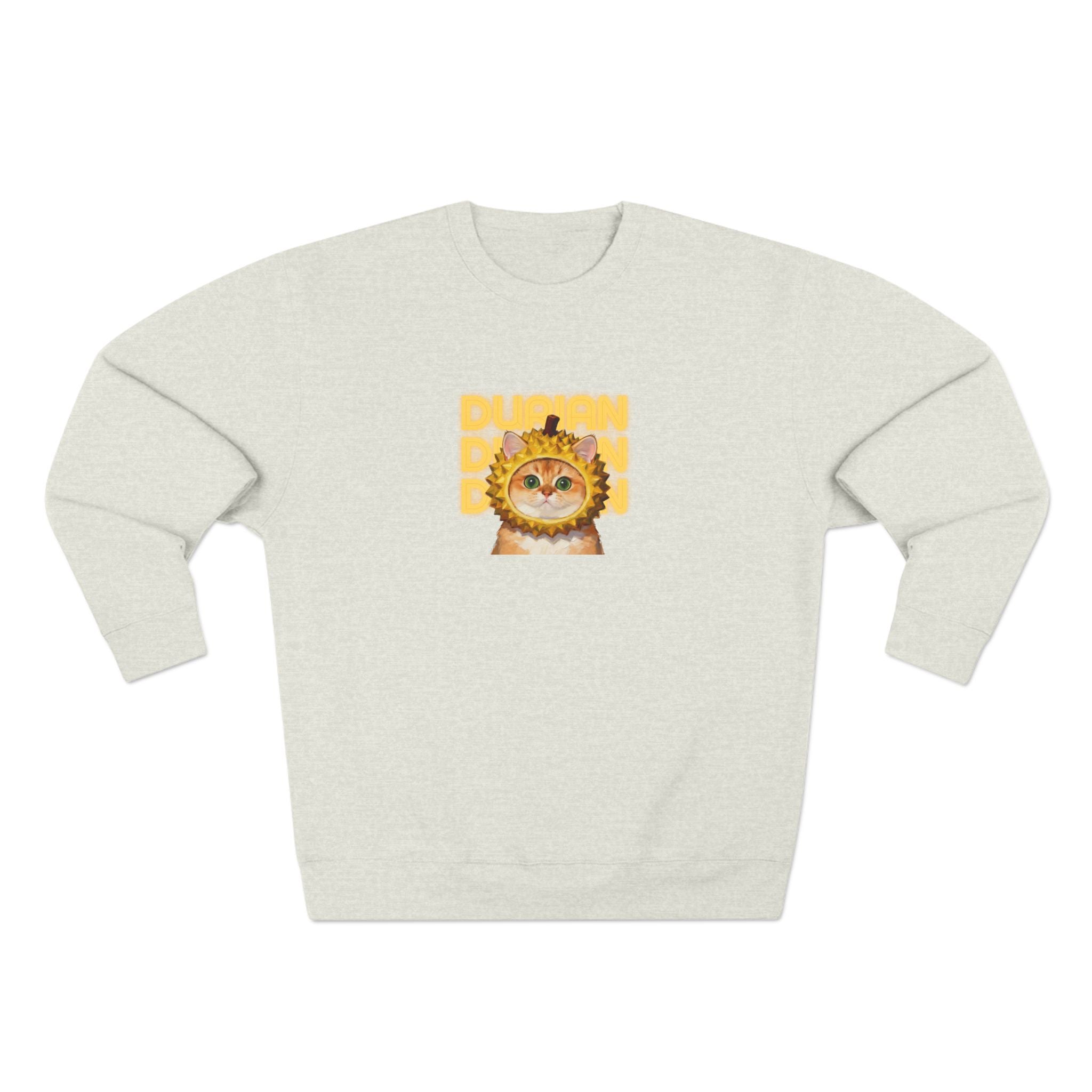Custom Pet Portrait  Sweatshirt - 1:1 Personalized | Durian Theme