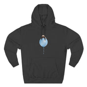 Custom Pet Portrait Hoodie - 1:1 Personalized | Balloon-Blue Theme