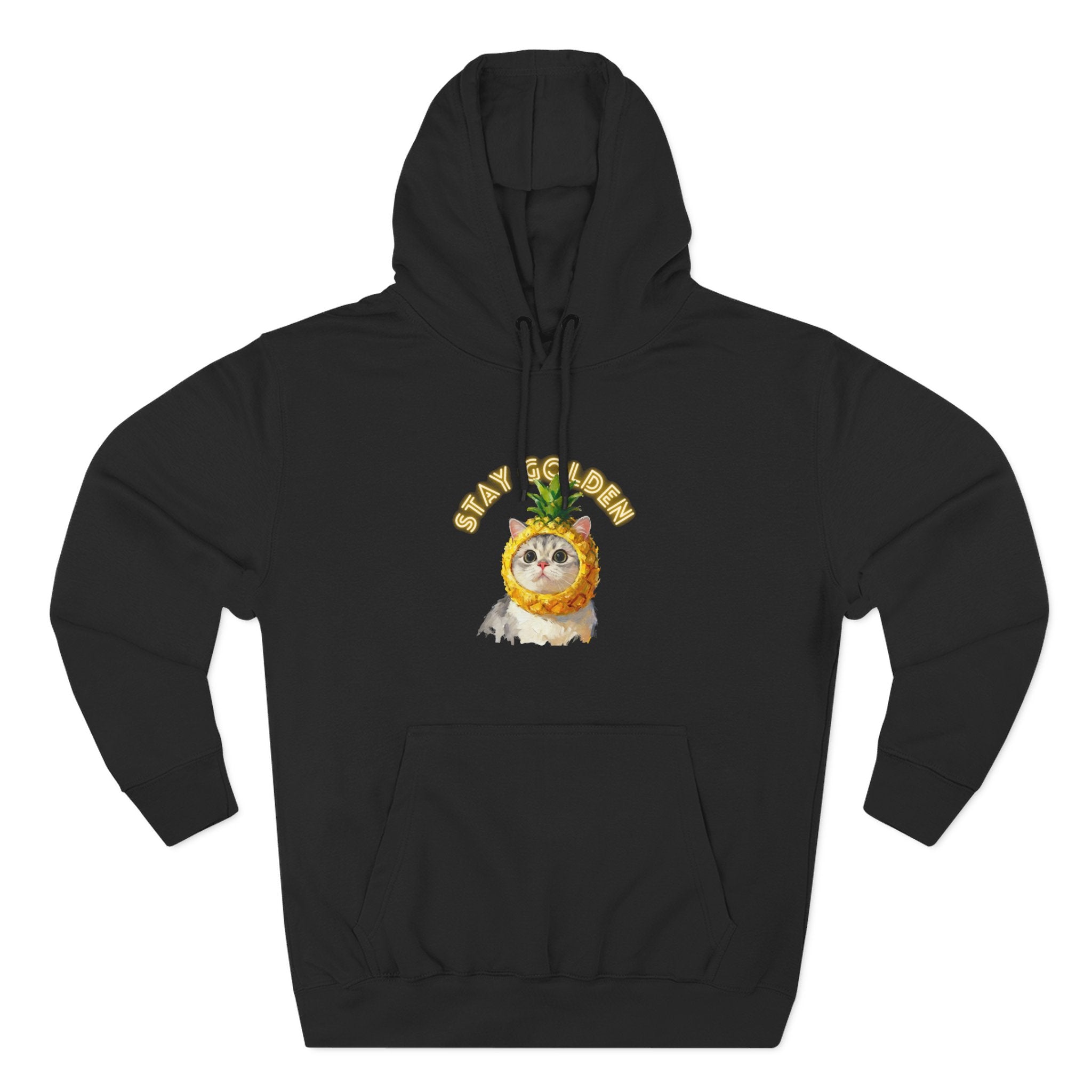 Custom Pet Portrait Hoodie - 1:1 Personalized | Pineapple Theme