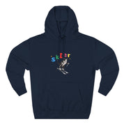 Custom Pet Portrait Hoodie - 1:1 Personalized | Skiing Theme