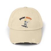 Custom Pet Portrait Cap - 1:1 Personalized | Snowboarding Theme