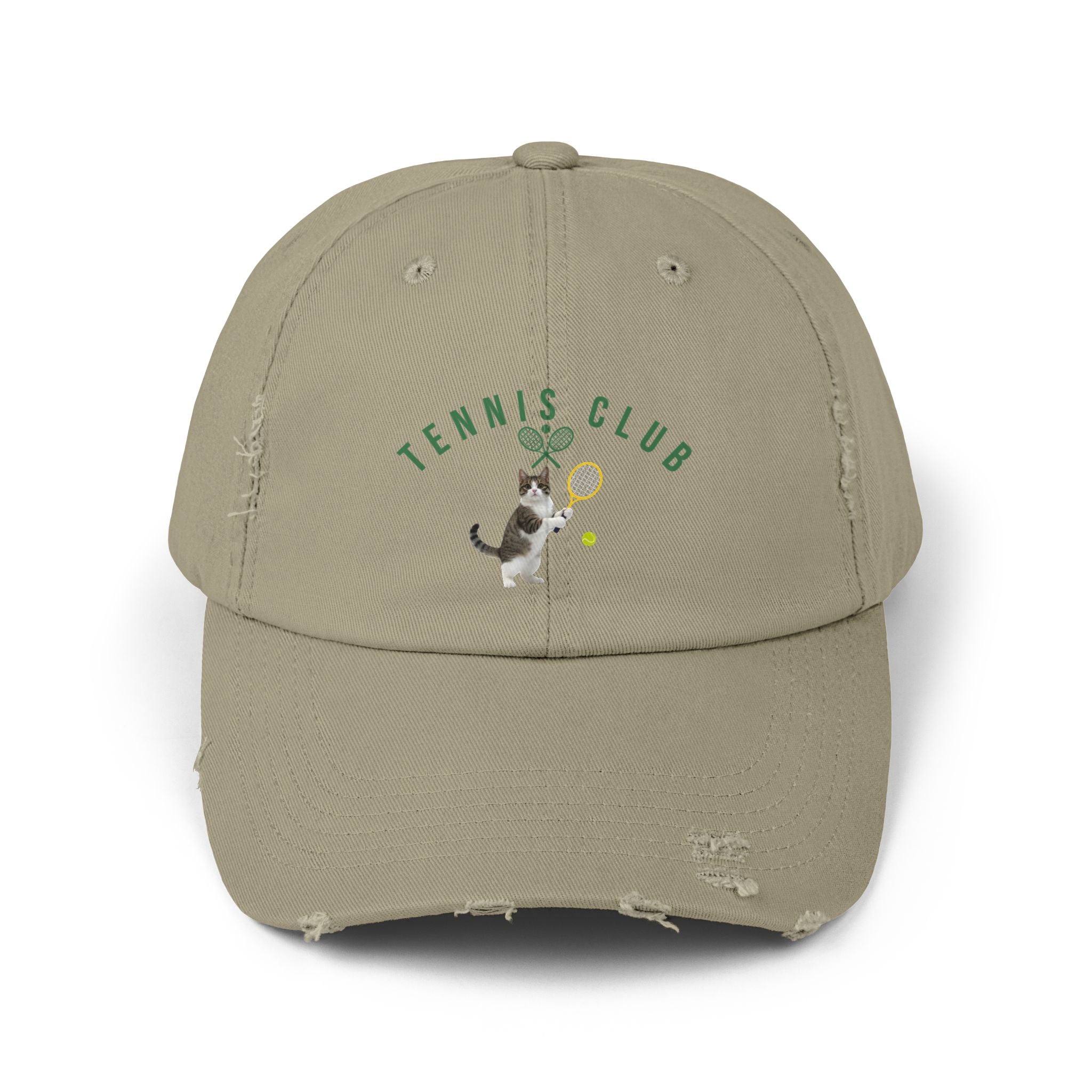 Custom Pet Portrait Cap - 1:1 Personalized | Tennis Theme