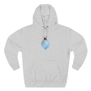 Custom Pet Portrait Hoodie - 1:1 Personalized | Balloon-Blue Theme
