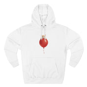 Custom Pet Portrait Hoodie - 1:1 Personalized | Balloon-Red Theme
