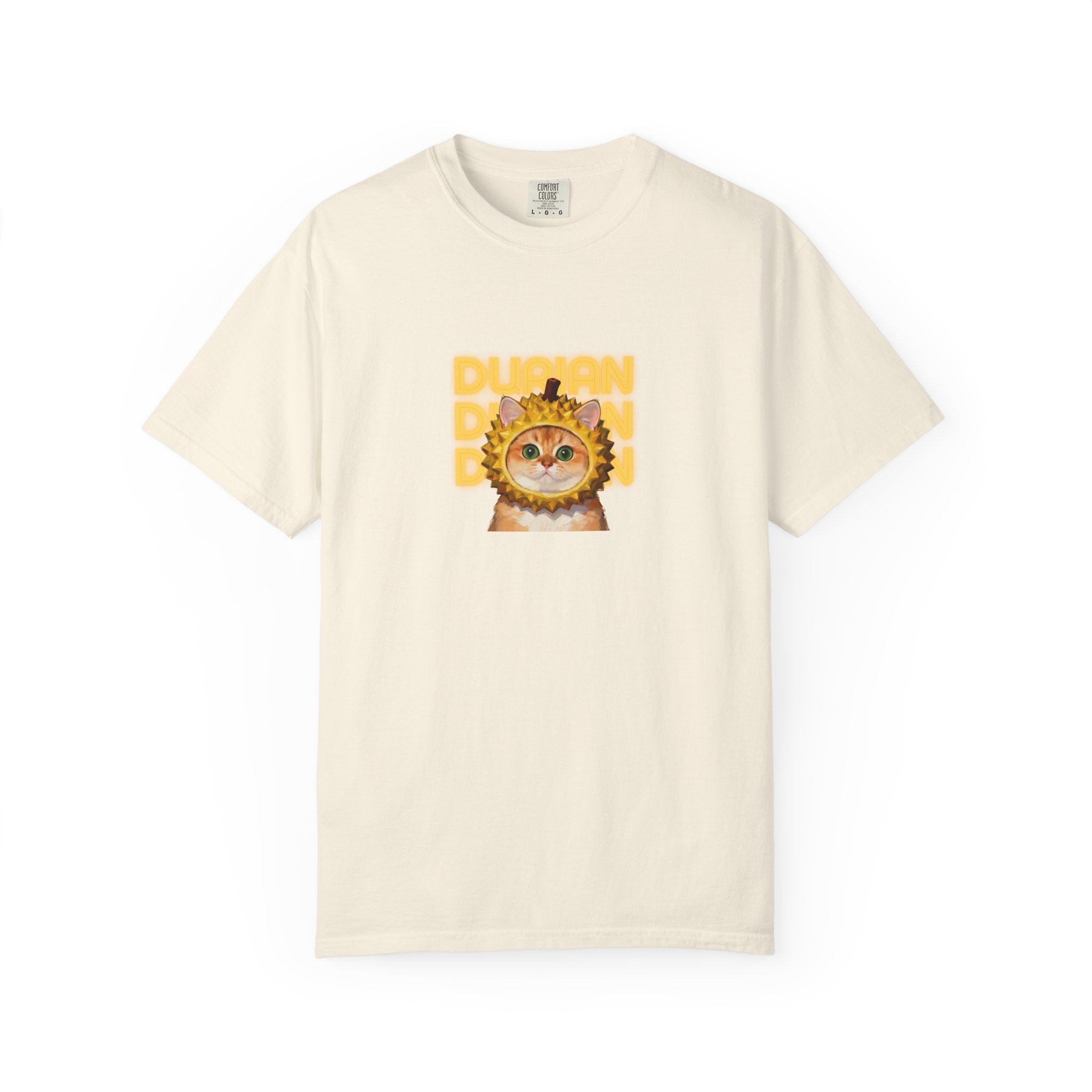 Custom Pet Portrait T-Shirt - 1:1 Personalized | Durian Theme
