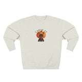 Custom Pet Portrait  Sweatshirt - 1:1 Personalized | Pumpkin Theme