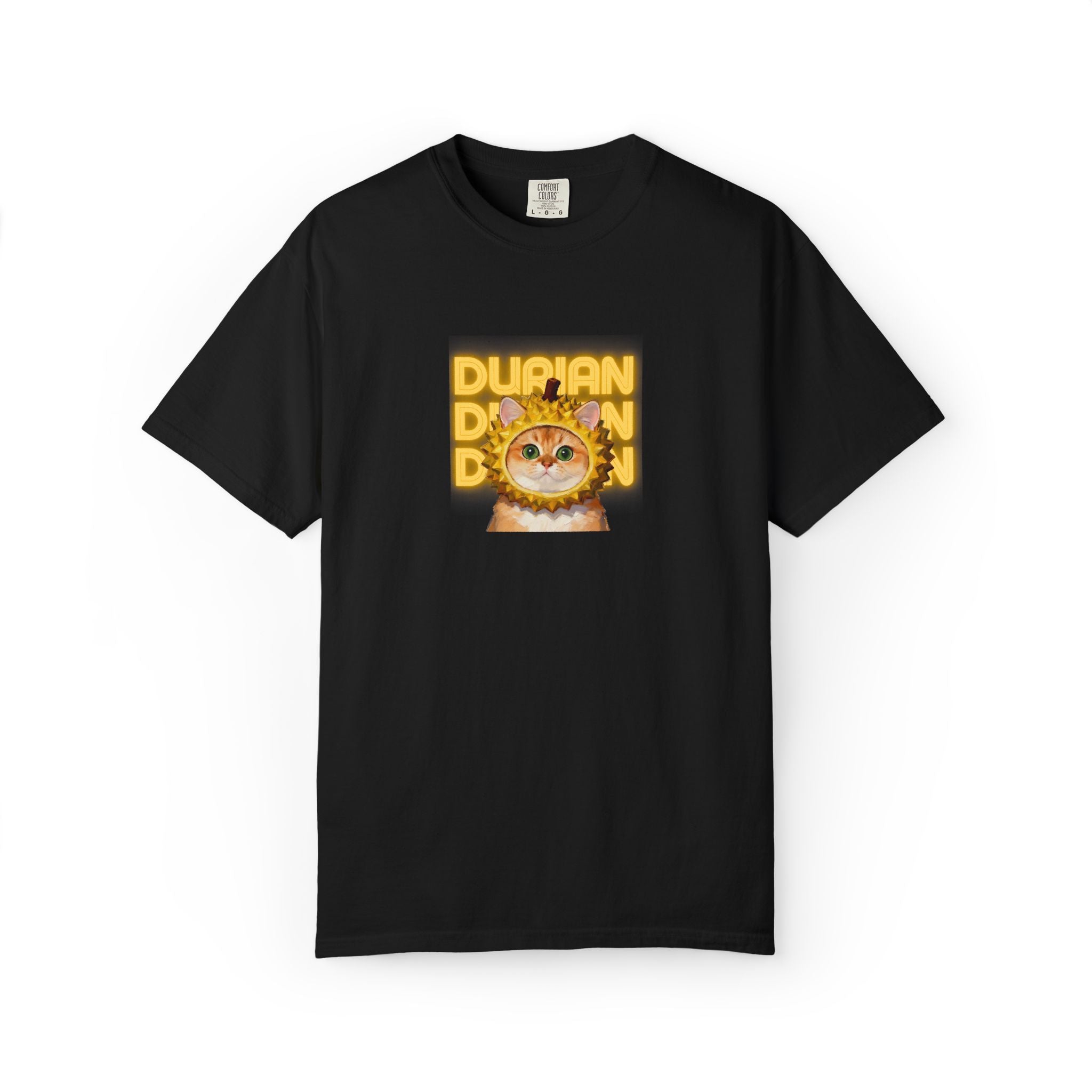 Custom Pet Portrait T-Shirt - 1:1 Personalized | Durian Theme
