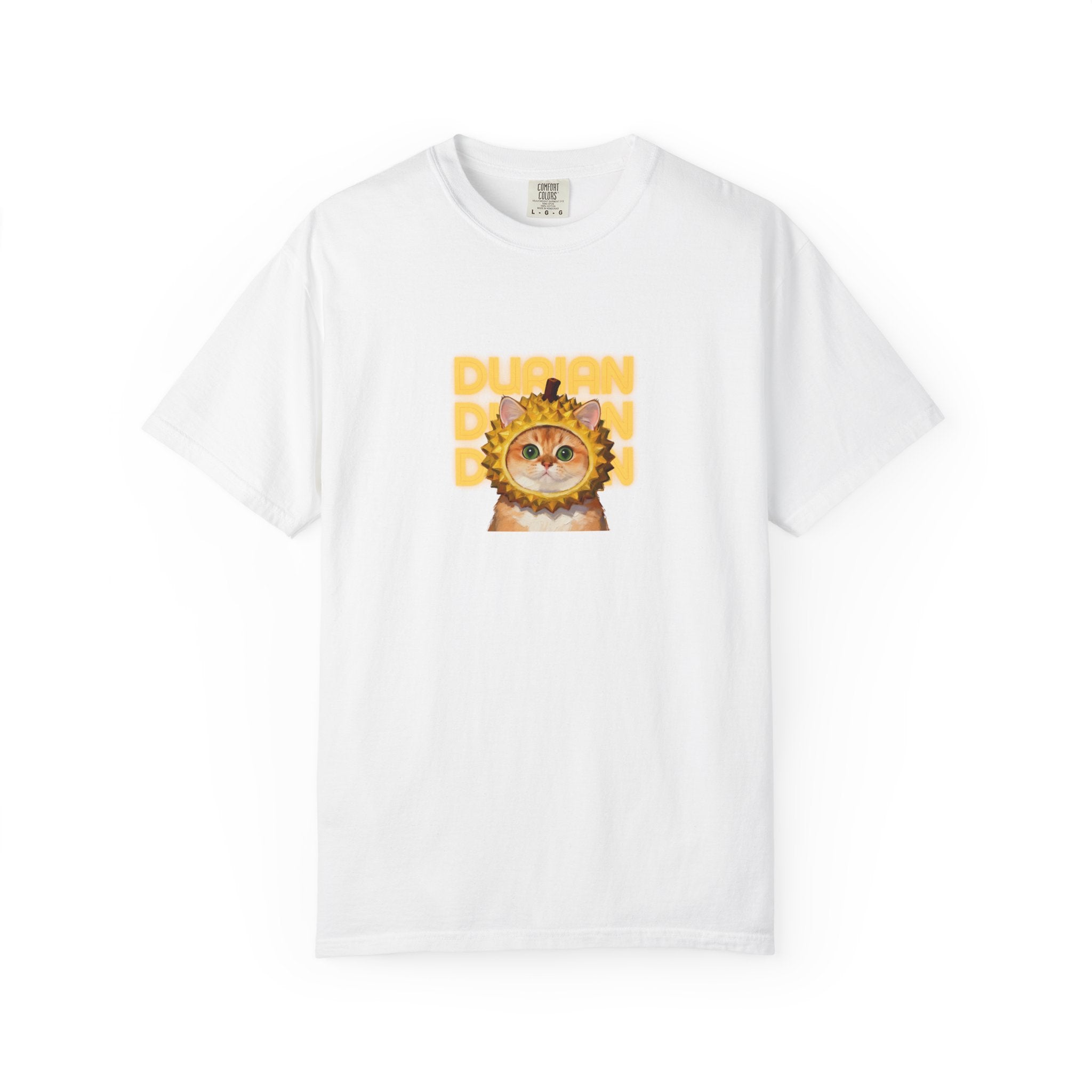 Custom Pet Portrait T-Shirt - 1:1 Personalized | Durian Theme