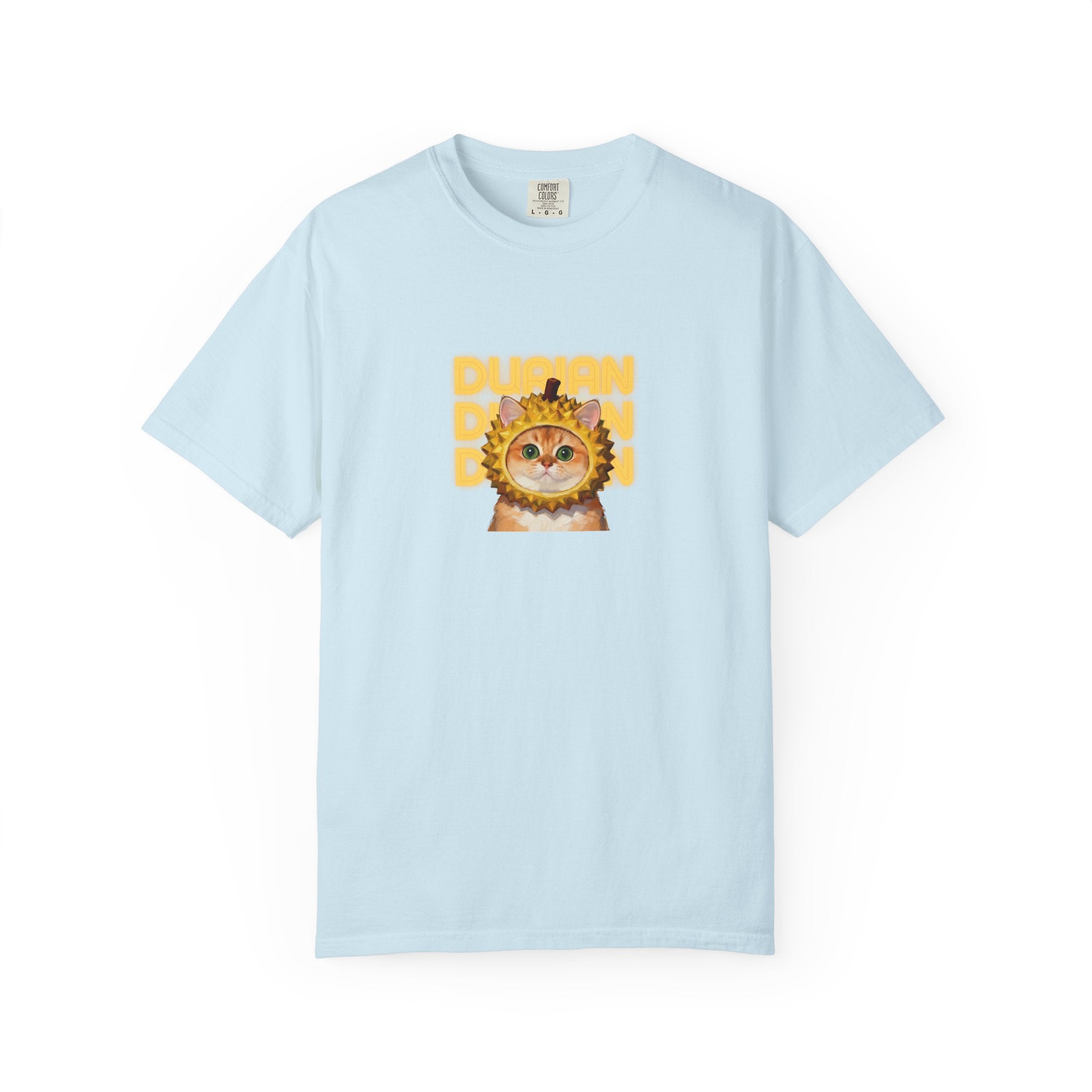 Custom Pet Portrait T-Shirt - 1:1 Personalized | Durian Theme