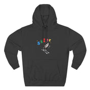 Custom Pet Portrait Hoodie - 1:1 Personalized | Skiing Theme