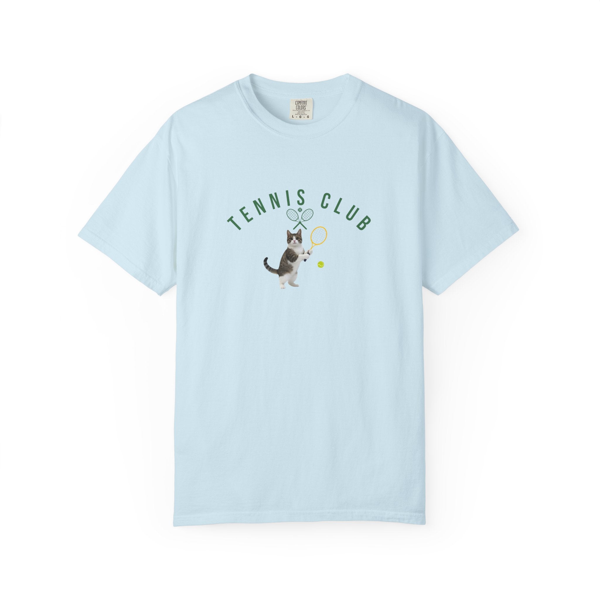 Custom Pet Portrait T-Shirt - 1:1 Personalized | Tennis Theme