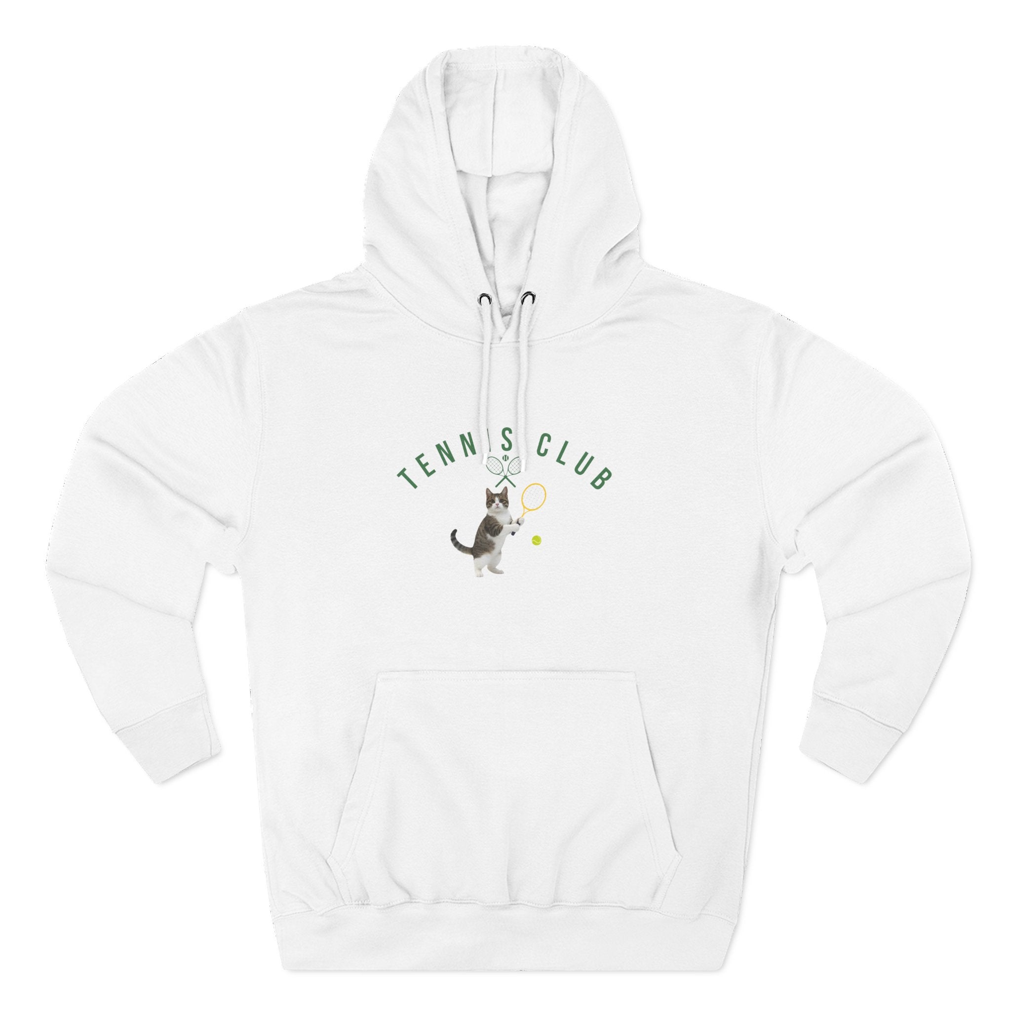 Custom Pet Portrait Hoodie - 1:1 Personalized | Tennis Theme