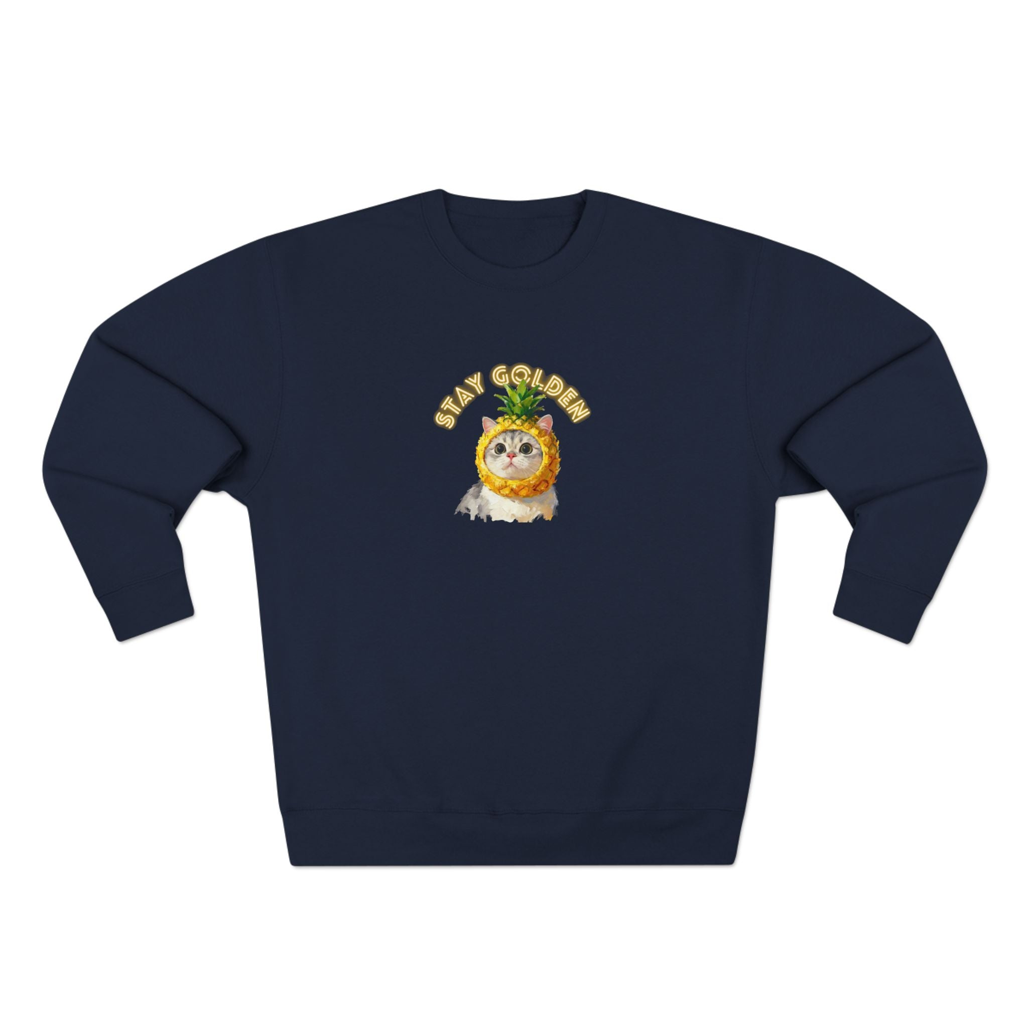 Custom Pet Portrait  Sweatshirt - 1:1 Personalized | Pineapple Theme