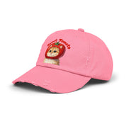 Custom Pet Portrait Cap - 1:1 Personalized | Strawberry Theme