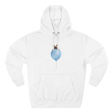 Custom Pet Portrait Hoodie - 1:1 Personalized | Balloon-Blue Theme