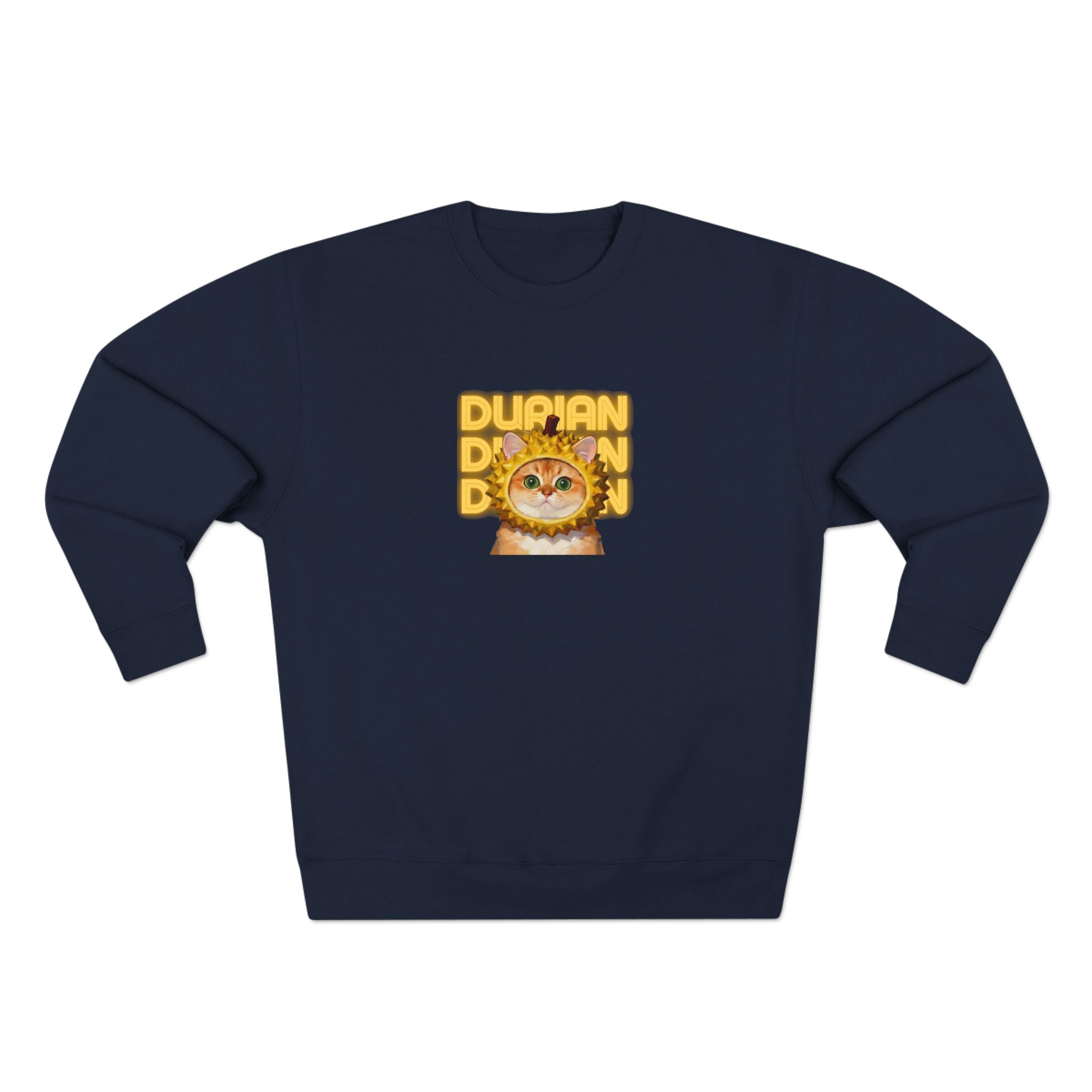 Custom Pet Portrait  Sweatshirt - 1:1 Personalized | Durian Theme