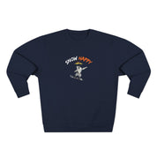 Custom Pet Portrait Sweatshirt - 1:1 Personalized | Snowboarding Theme