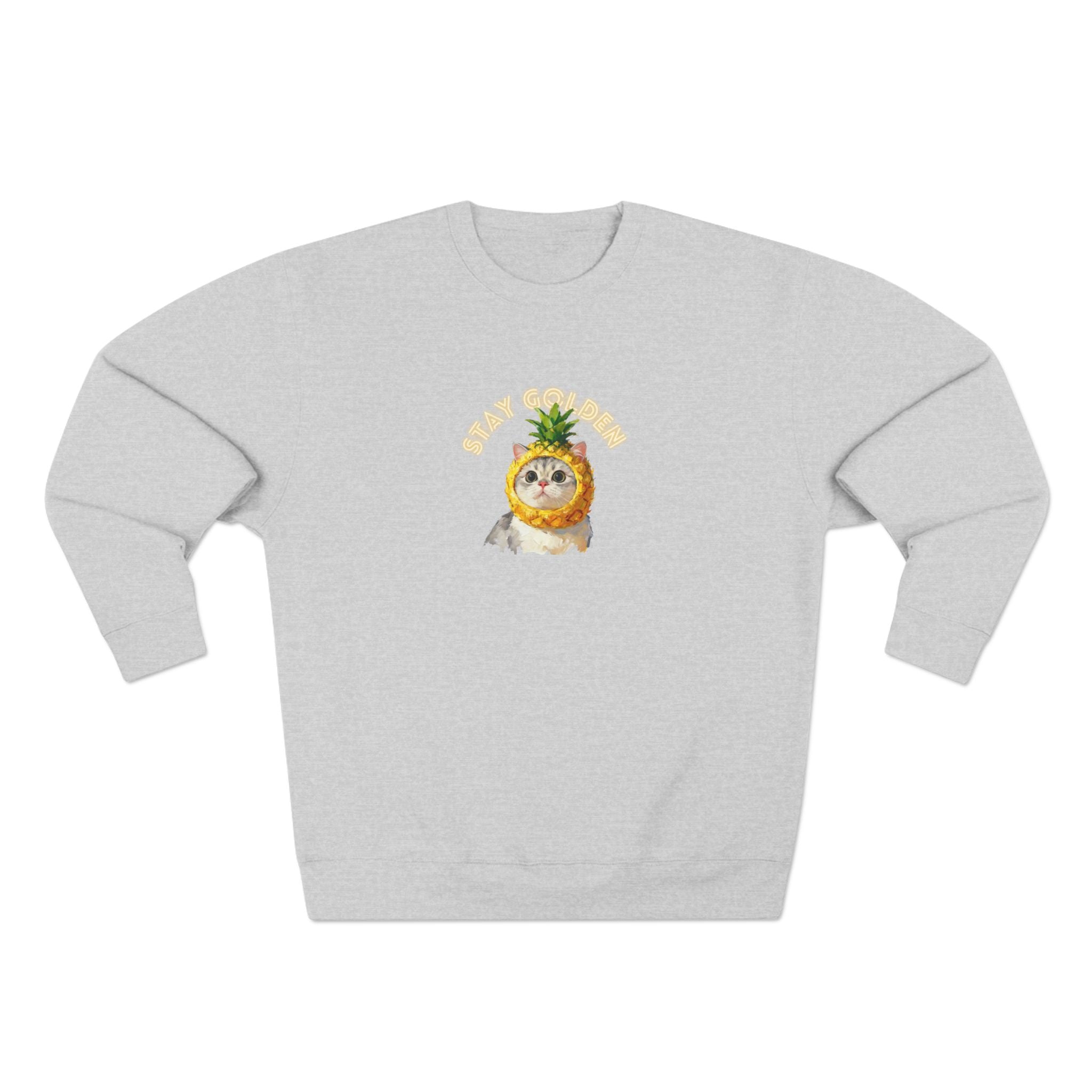 Custom Pet Portrait  Sweatshirt - 1:1 Personalized | Pineapple Theme
