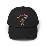 Custom Pet Portrait Cap - 1:1 Personalized | Badminton Theme