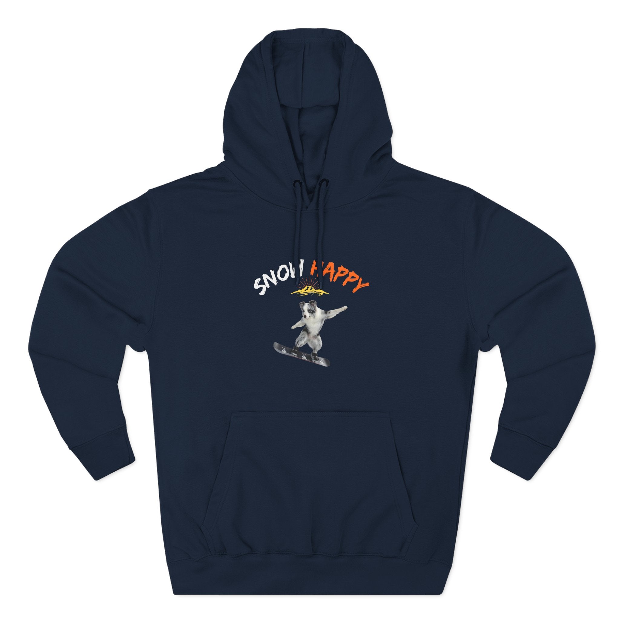 Custom Pet Portrait Hoodie- 1:1 Personalized | Snowboarding Theme