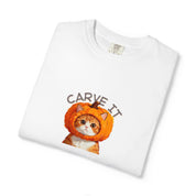 Custom Pet Portrait T-Shirt - 1:1 Personalized | Pumpkin Theme