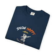 Custom Pet Portrait T-Shirt - 1:1 Personalized | Snowboarding Theme