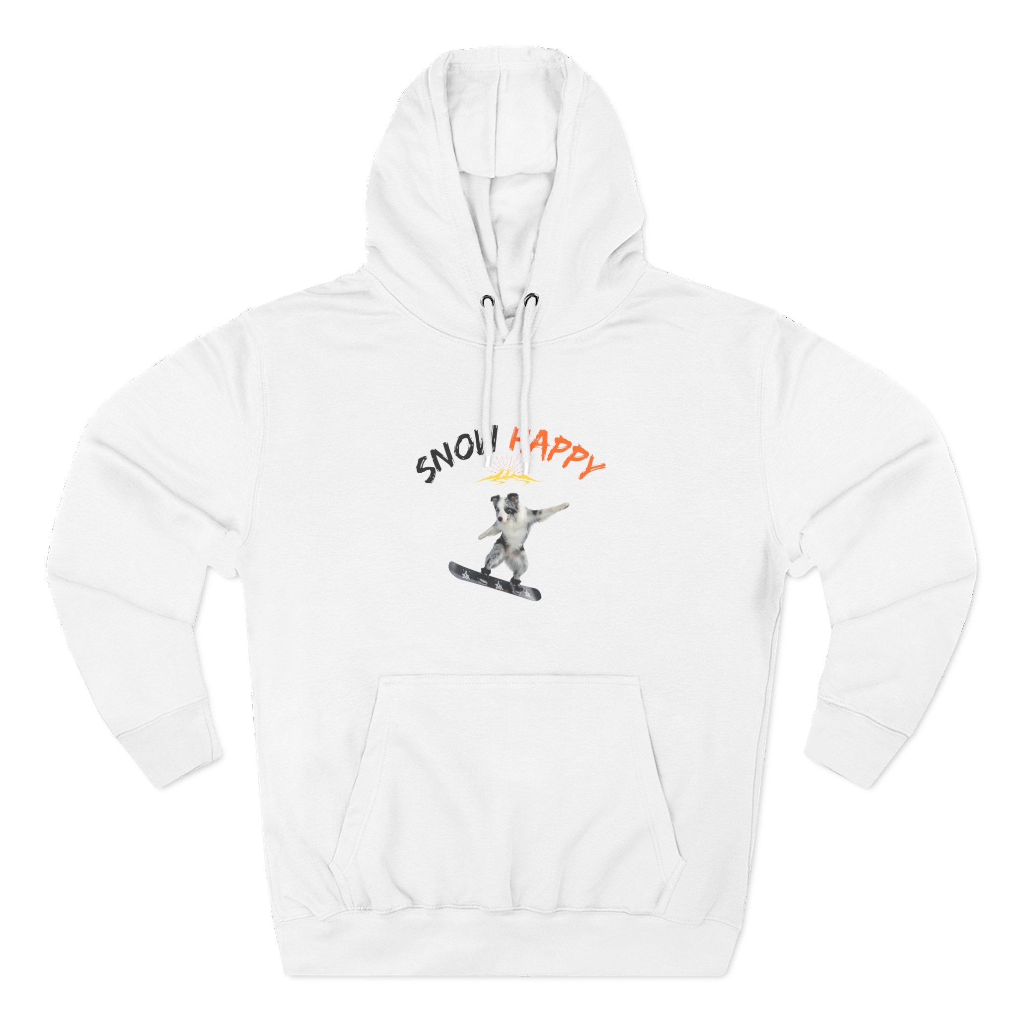 Custom Pet Portrait Hoodie- 1:1 Personalized | Snowboarding Theme