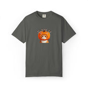 Custom Pet Portrait T-Shirt - 1:1 Personalized | Pumpkin Theme