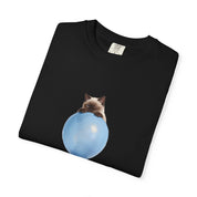 Custom Pet Portrait T-Shirt - 1:1 Personalized | Balloon-Blue Theme