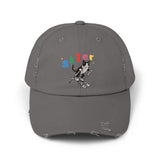 Custom Pet Portrait Cap - 1:1 Personalized | Skiing Theme