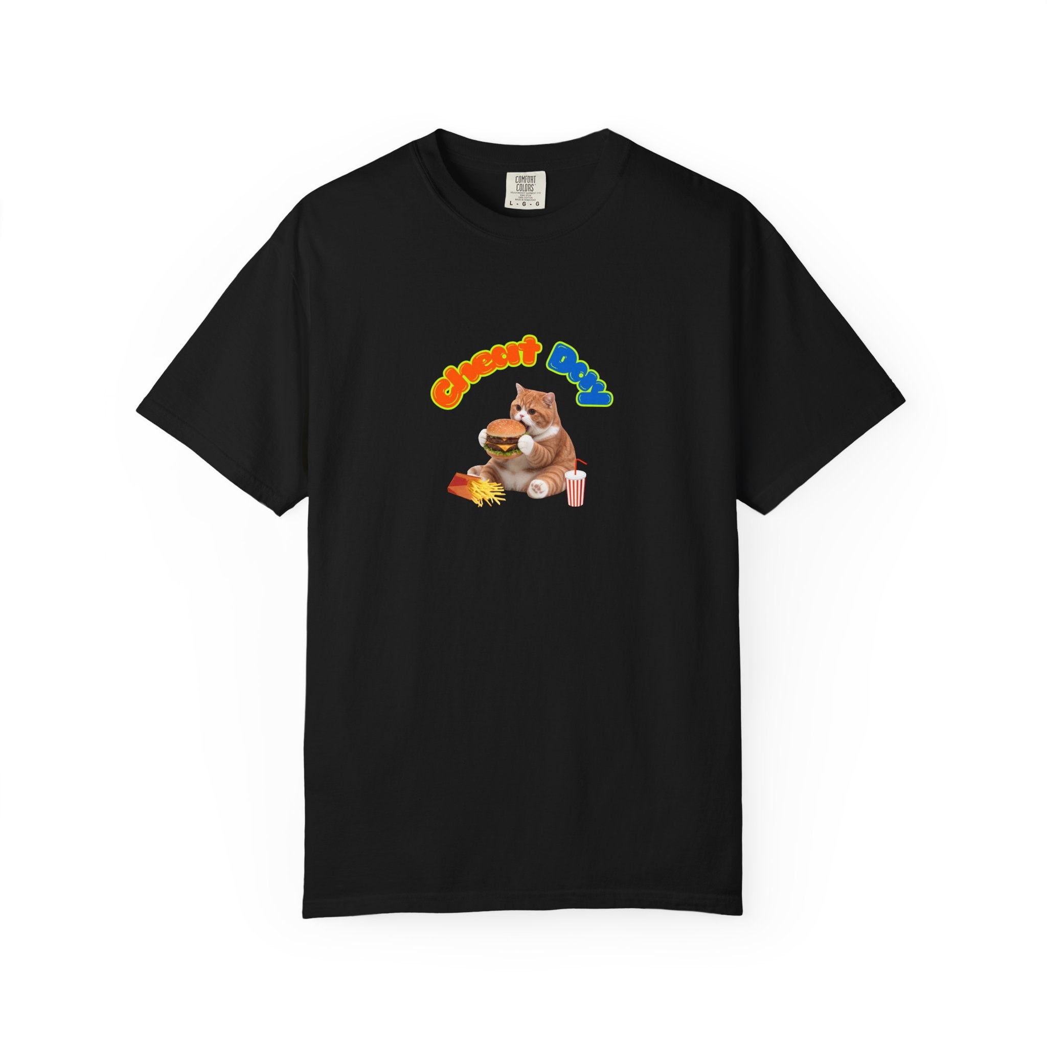 Custom Pet Portrait T-Shirt - 1:1 Personalized | CheatDay Theme