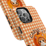 Custom Pet Portrait  Phone Case - 1:1 Personalized | Pumpkin Theme