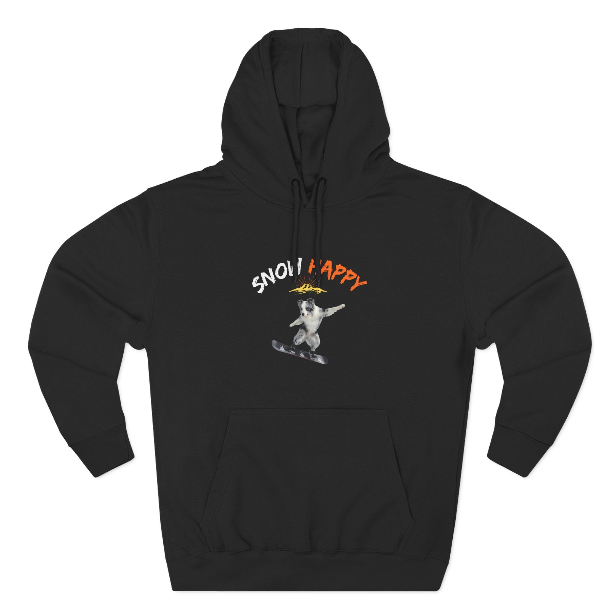 Custom Pet Portrait Hoodie- 1:1 Personalized | Snowboarding Theme