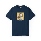 Custom Pet Portrait T-Shirt - 1:1 Personalized | Tulip Theme