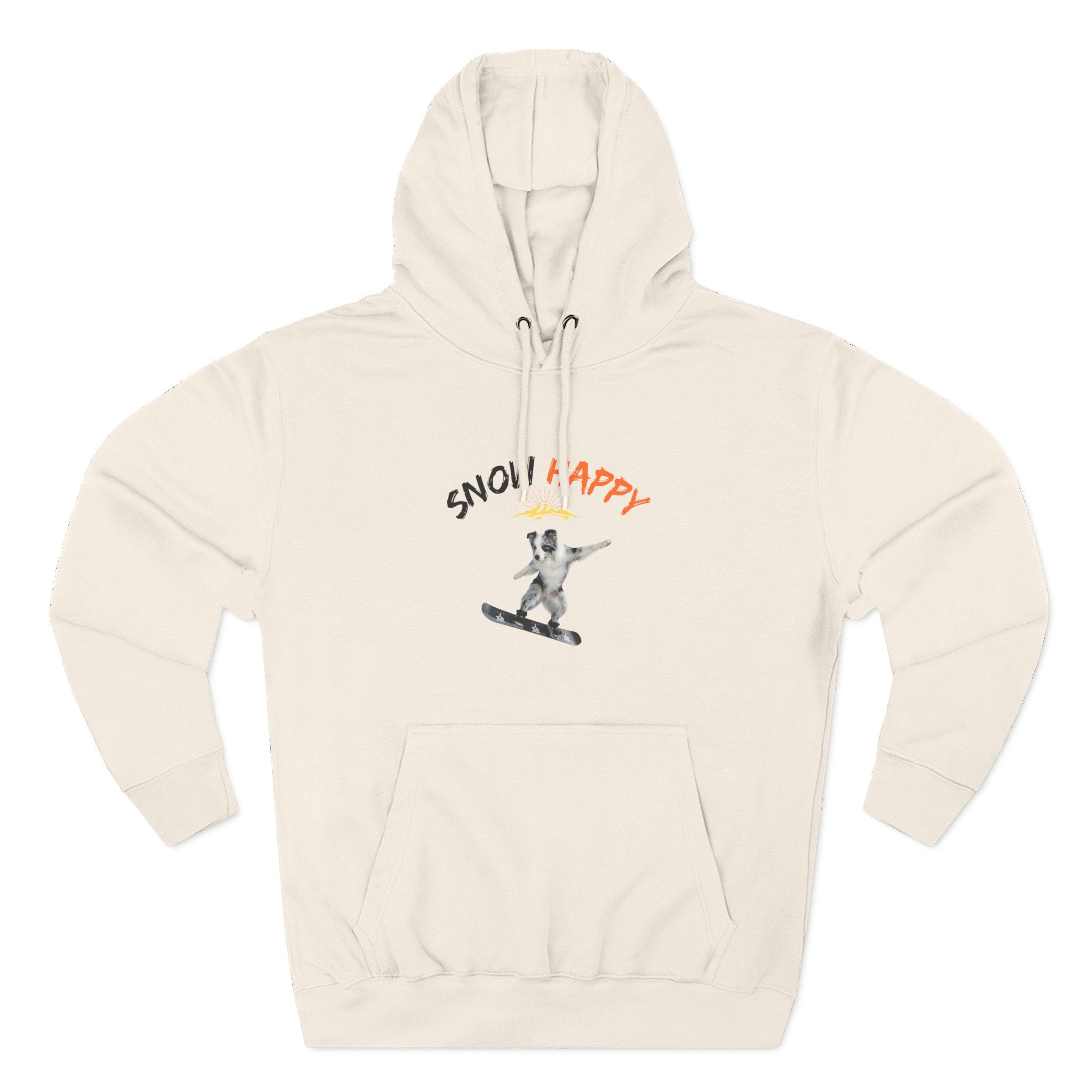 Custom Pet Portrait Hoodie- 1:1 Personalized | Snowboarding Theme