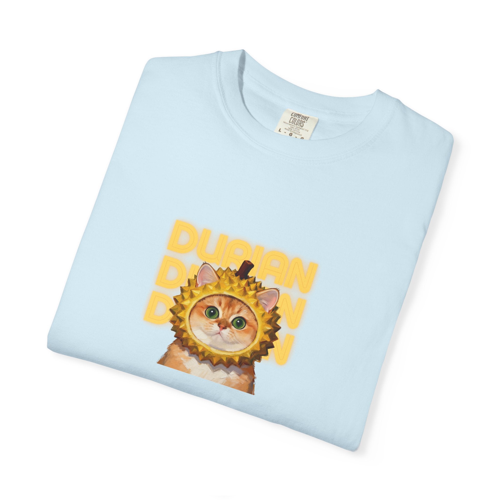 Custom Pet Portrait T-Shirt - 1:1 Personalized | Durian Theme