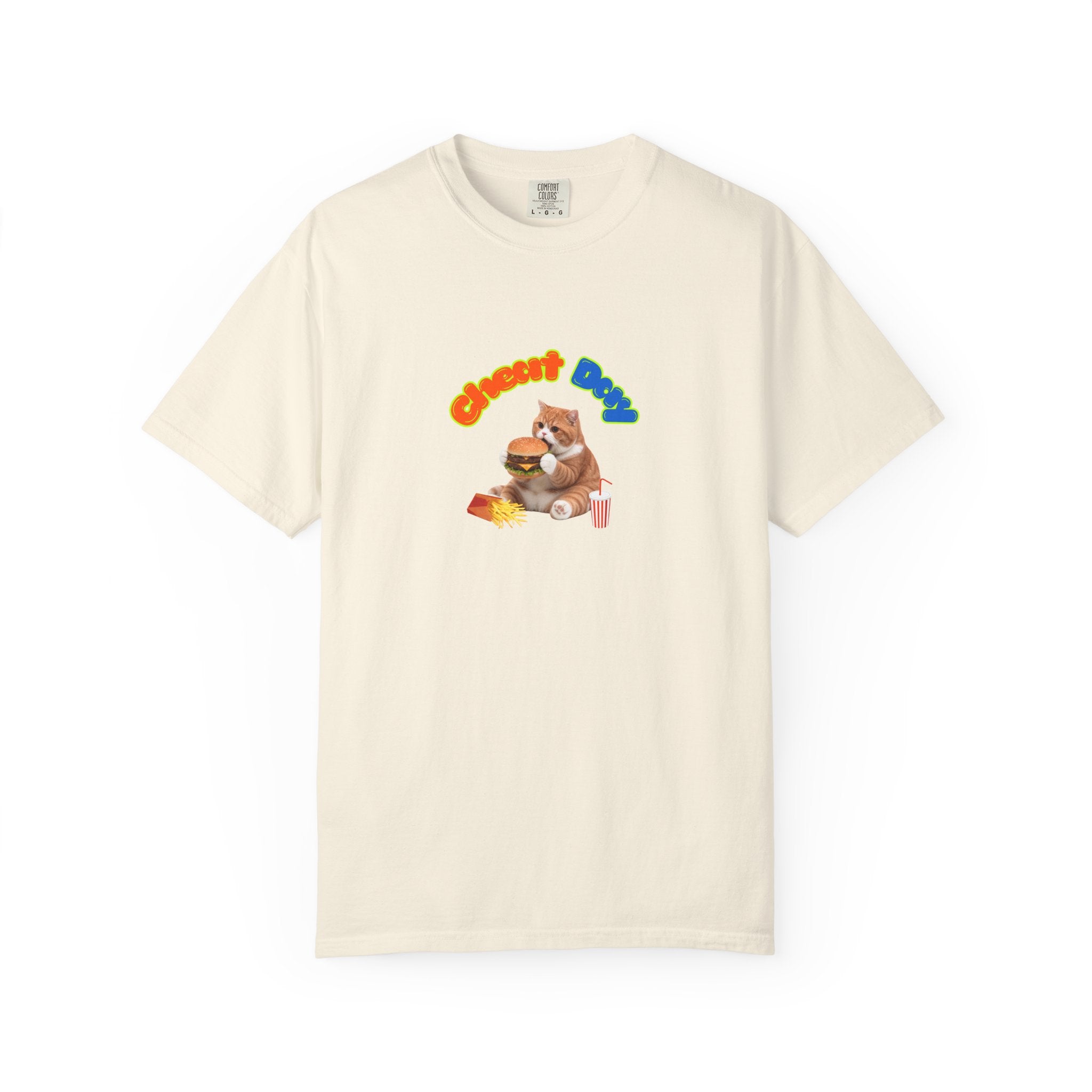 Custom Pet Portrait T-Shirt - 1:1 Personalized | CheatDay Theme