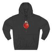 Custom Pet Portrait Hoodie - 1:1 Personalized | Balloon-Red Theme