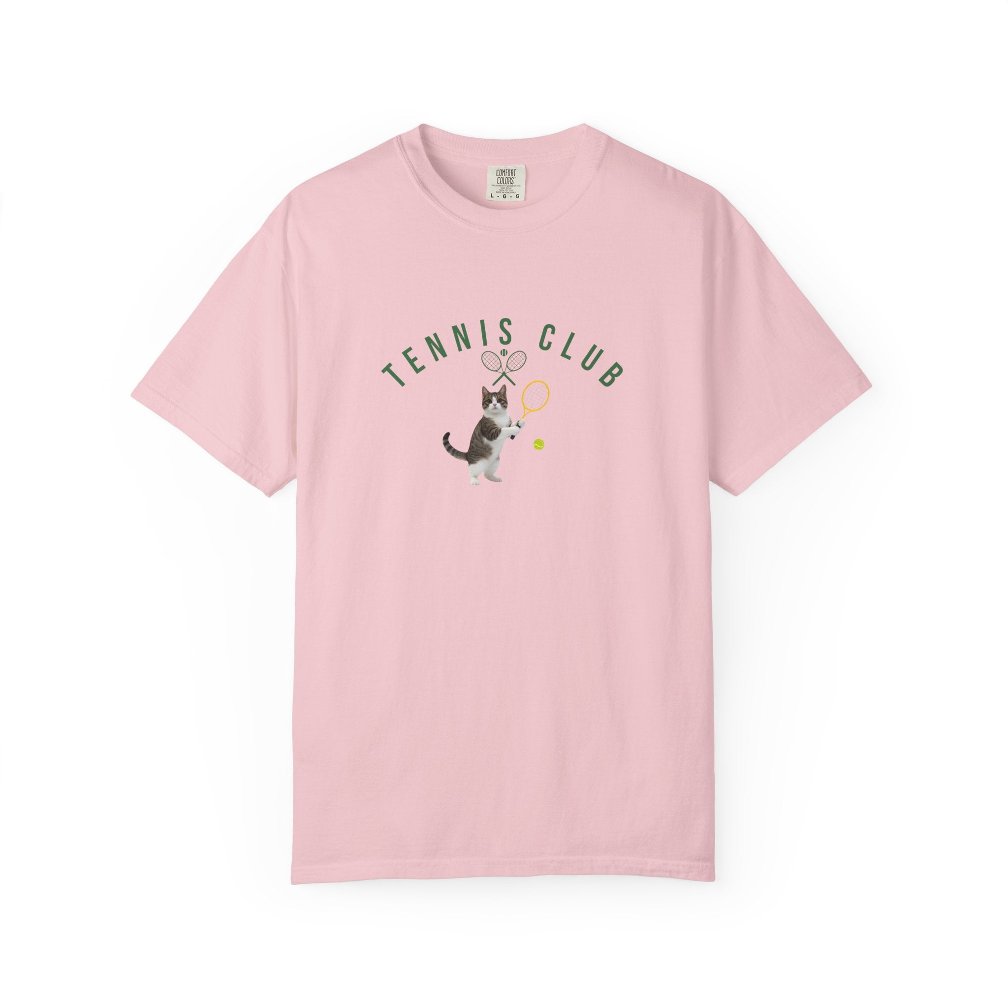 Custom Pet Portrait T-Shirt - 1:1 Personalized | Tennis Theme