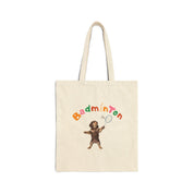 Custom Pet Portrait Tote Bag - 1:1 Personalized | Badminton Theme