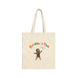 Custom Pet Portrait Tote Bag - 1:1 Personalized | Badminton Theme