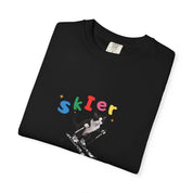 Custom Pet Portrait T-Shirt - 1:1 Personalized | Skiing Theme
