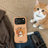 Custom Pet Portrait  Phone Case - 1:1 Personalized | Pumpkin Theme