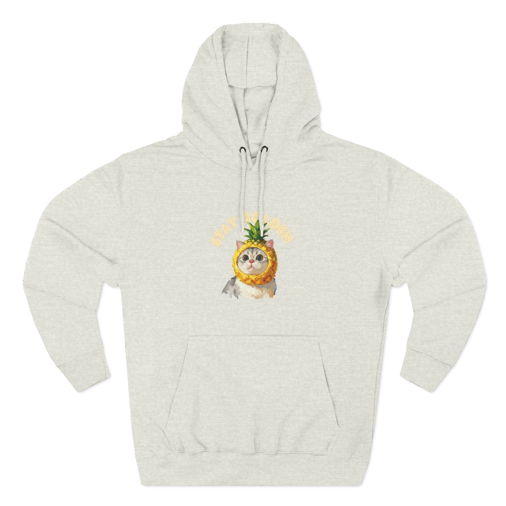 Custom Pet Portrait Hoodie - 1:1 Personalized | Pineapple Theme