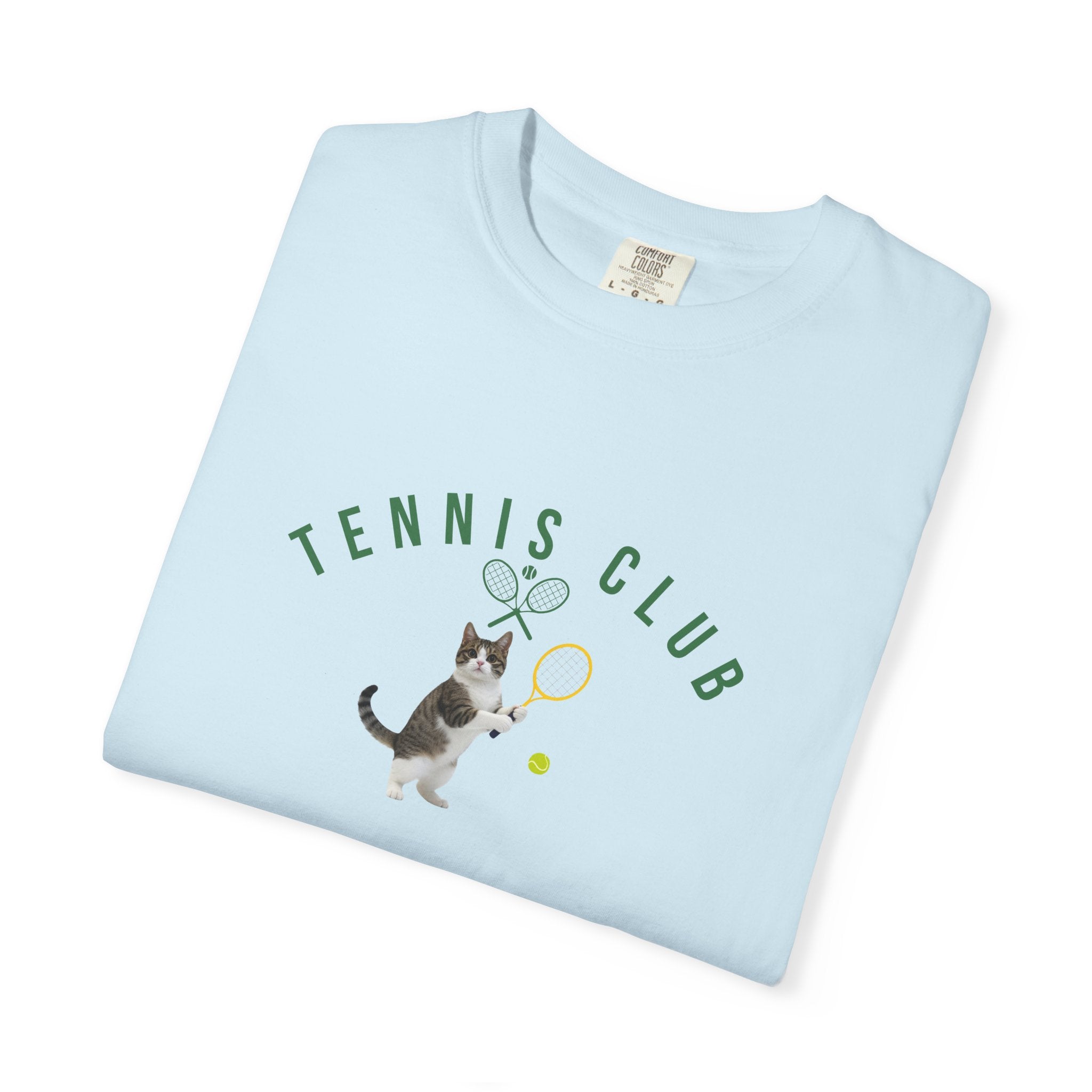 Custom Pet Portrait T-Shirt - 1:1 Personalized | Tennis Theme