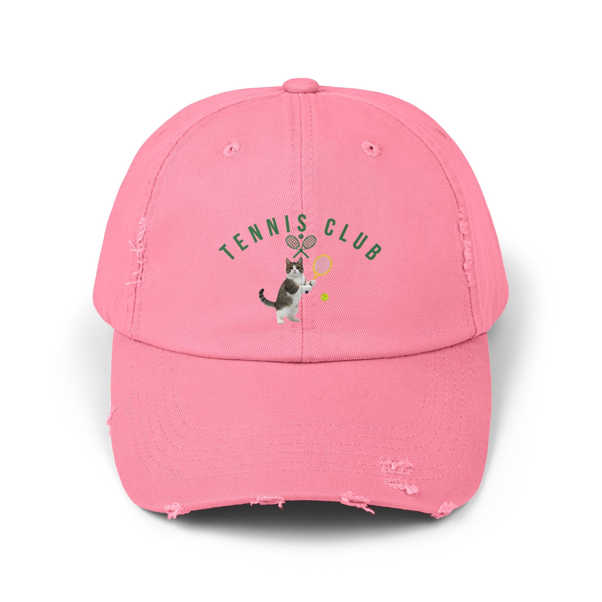 Custom Pet Portrait Cap - 1:1 Personalized | Tennis Theme