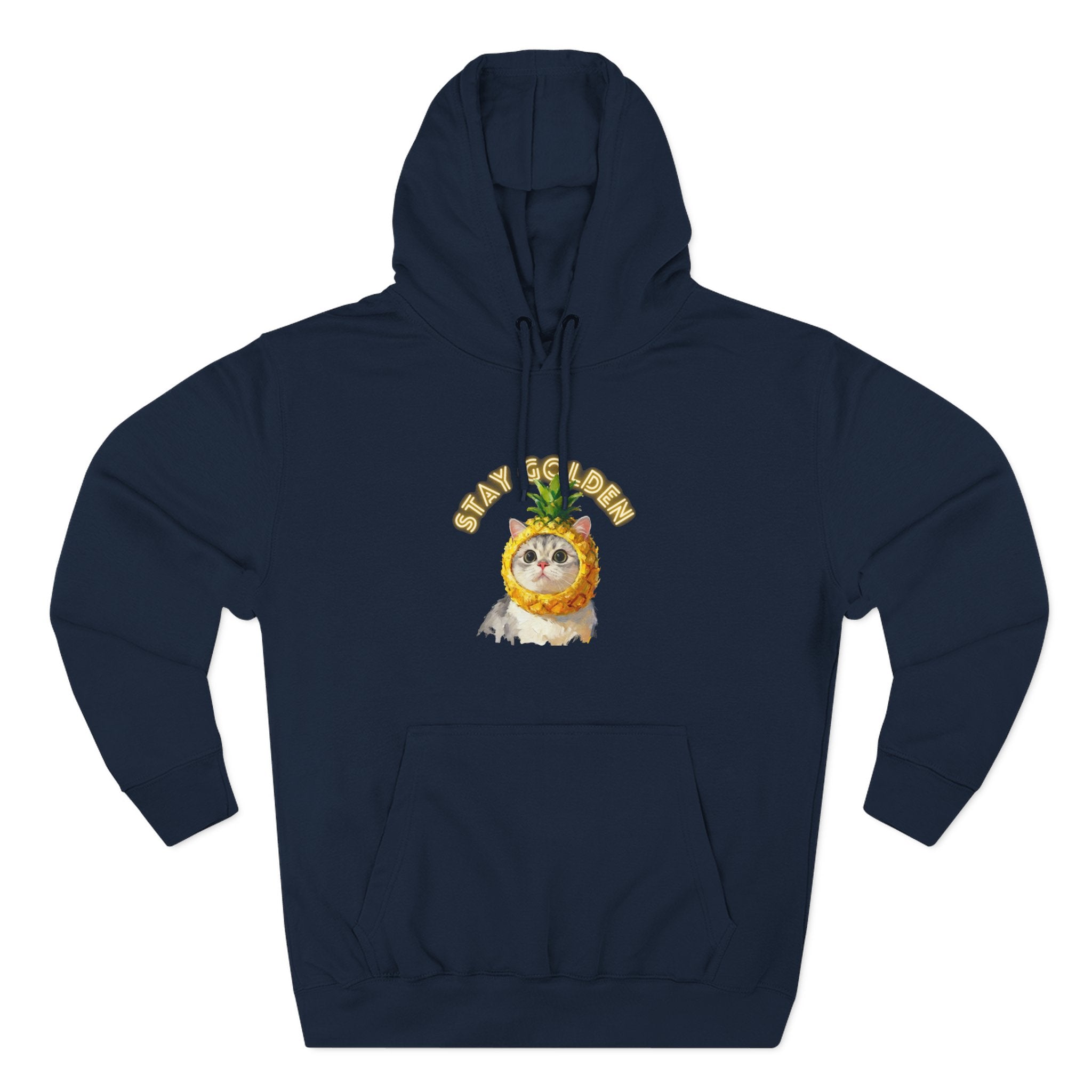 Custom Pet Portrait Hoodie - 1:1 Personalized | Pineapple Theme