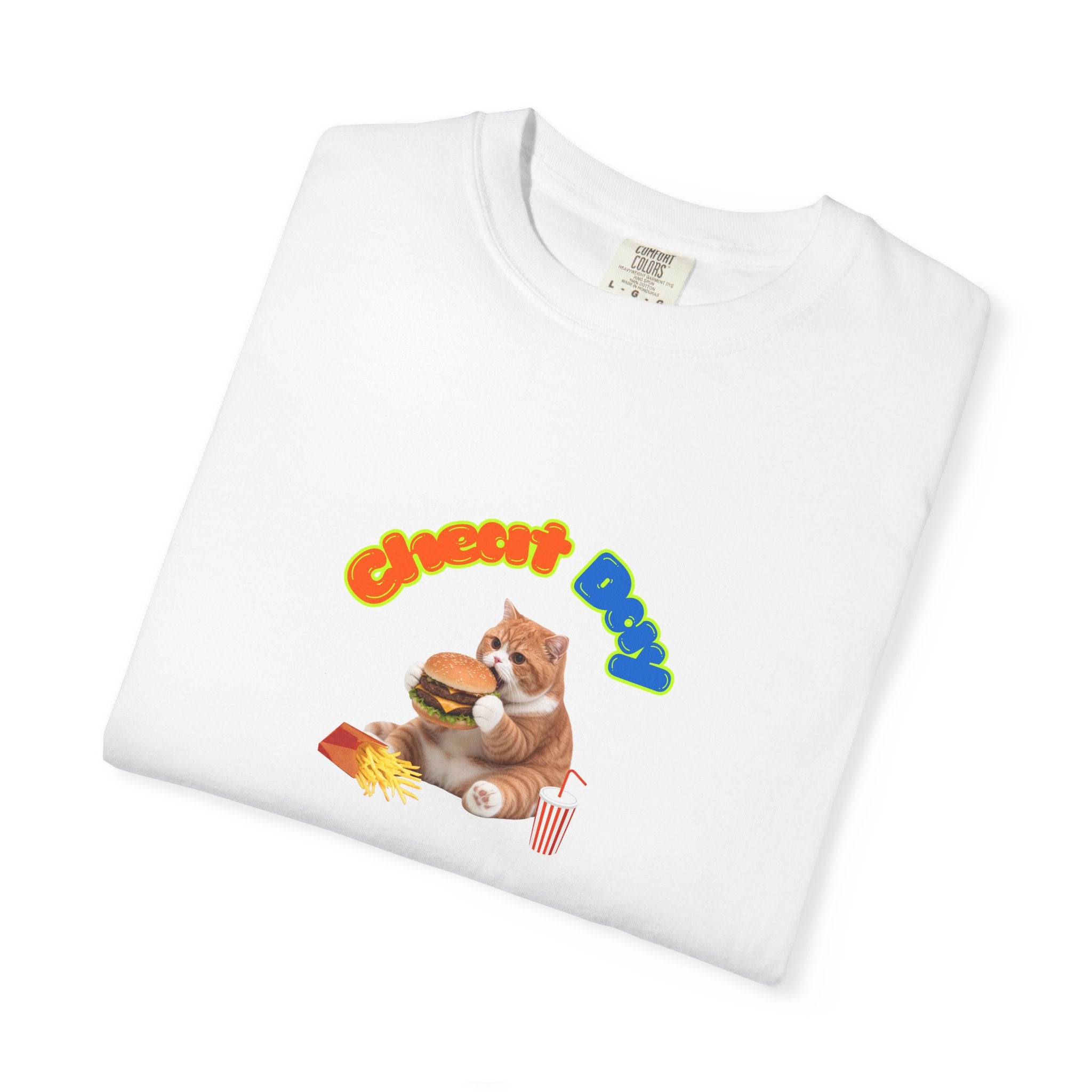 Custom Pet Portrait T-Shirt - 1:1 Personalized | CheatDay Theme